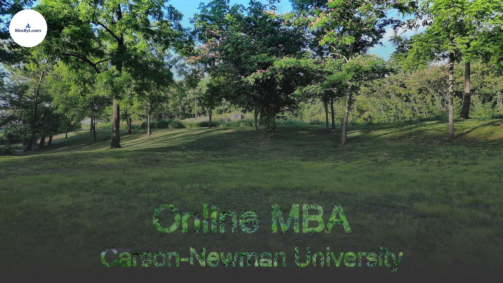 carson newman university online mba