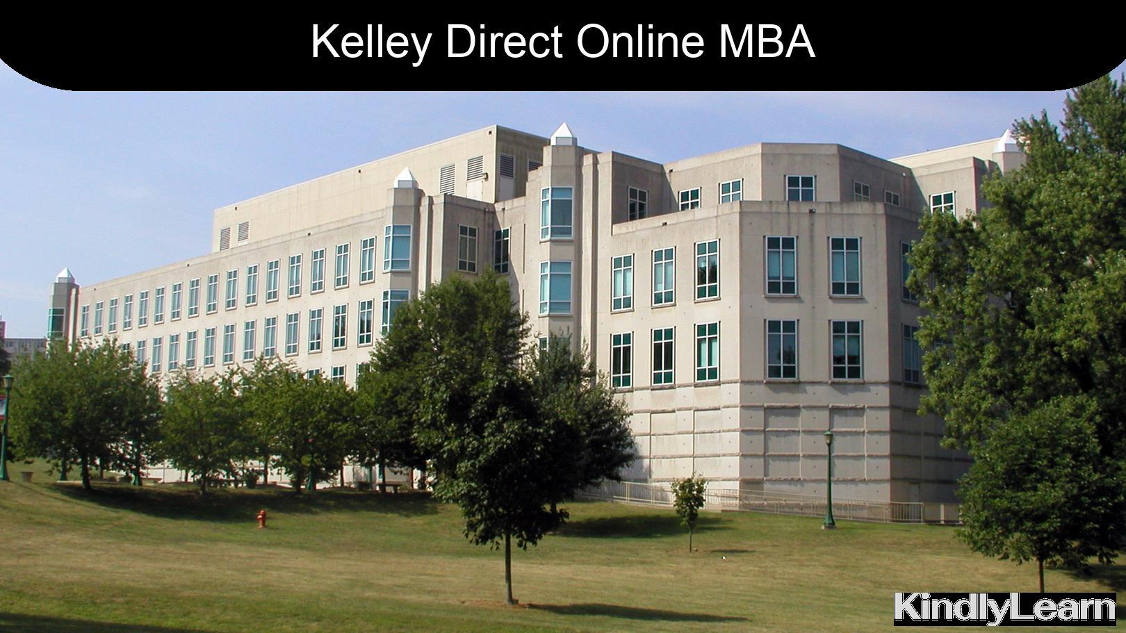 kelley direct online mba