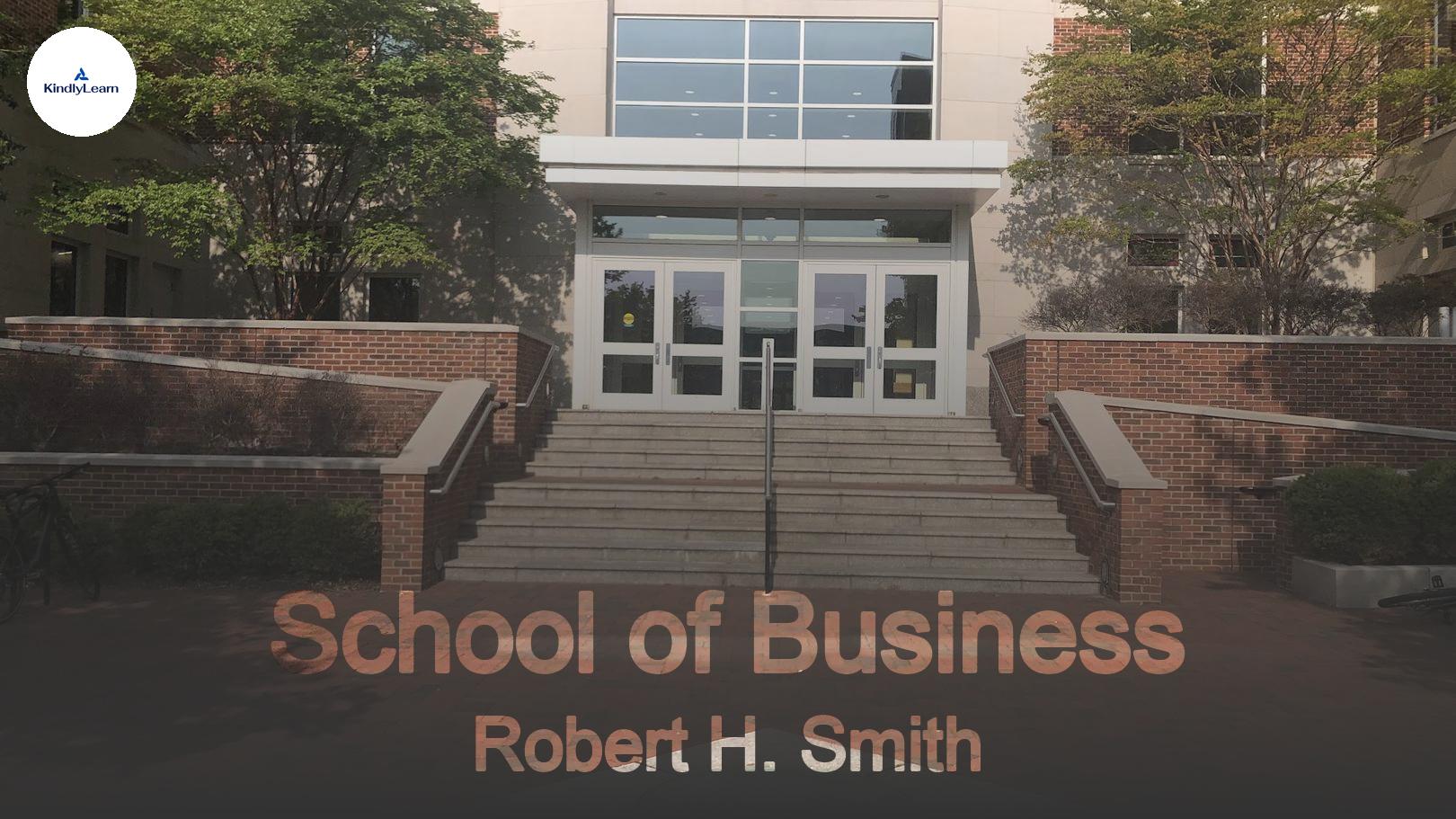 robert h smith school of business