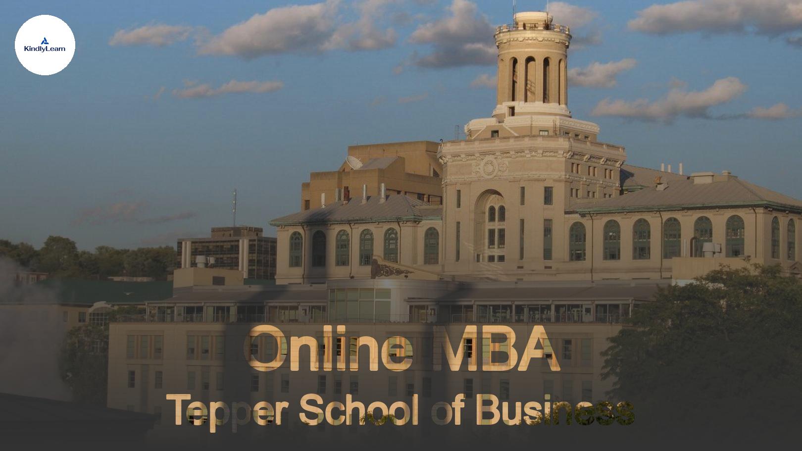 tepper school of business online mba