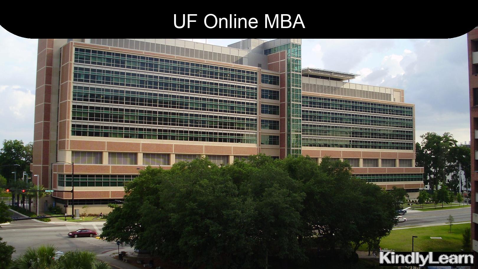 uf online mba degree program