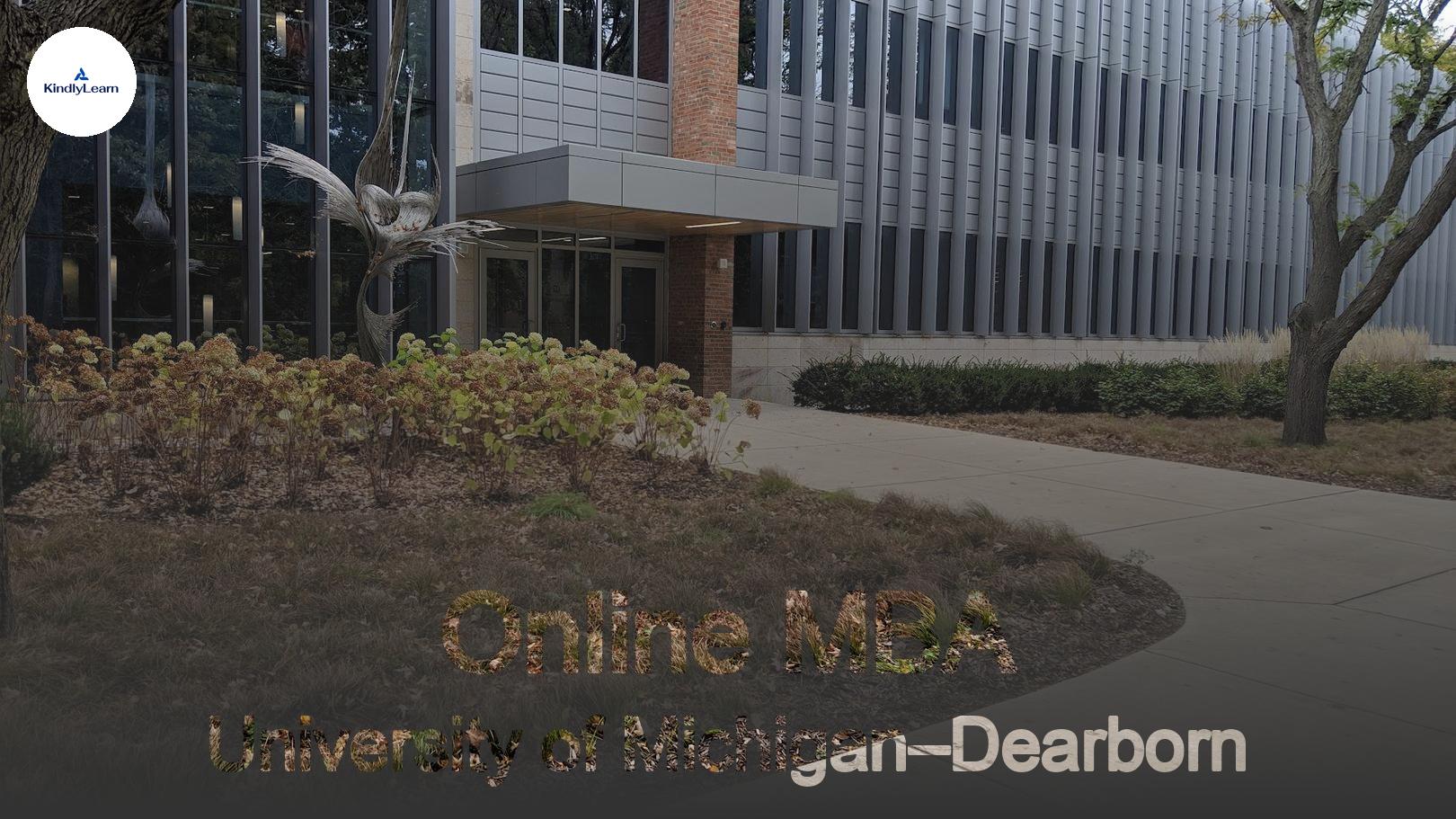 um dearborn online mba